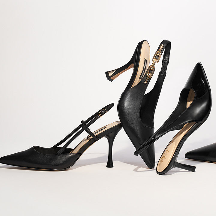 NINE WEST Black Suede Women's Fold Over Mid Calf Boots Wooden Heels 7.5 |  eBay