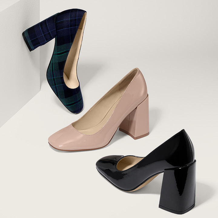 Ezra Pointy Toe Pumps - Nine West