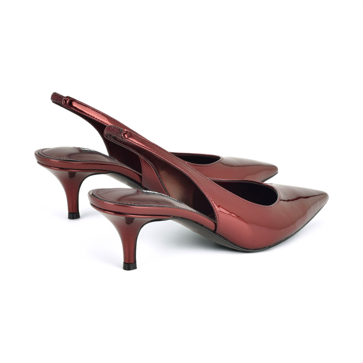 Cassy Kitten Heel Slingback Pumps