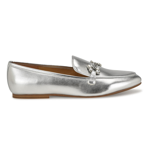 新品未使用】grounds JEWELRY LOAFER GRAY 23cm