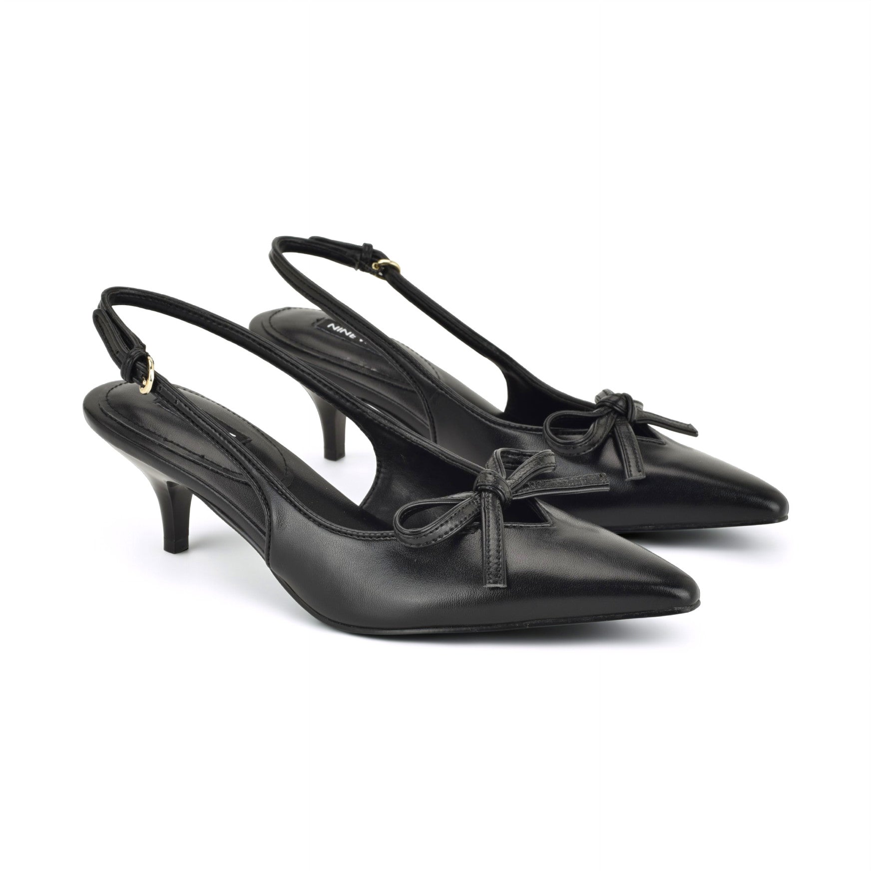 Lyrical Bow Slingback Pumps
