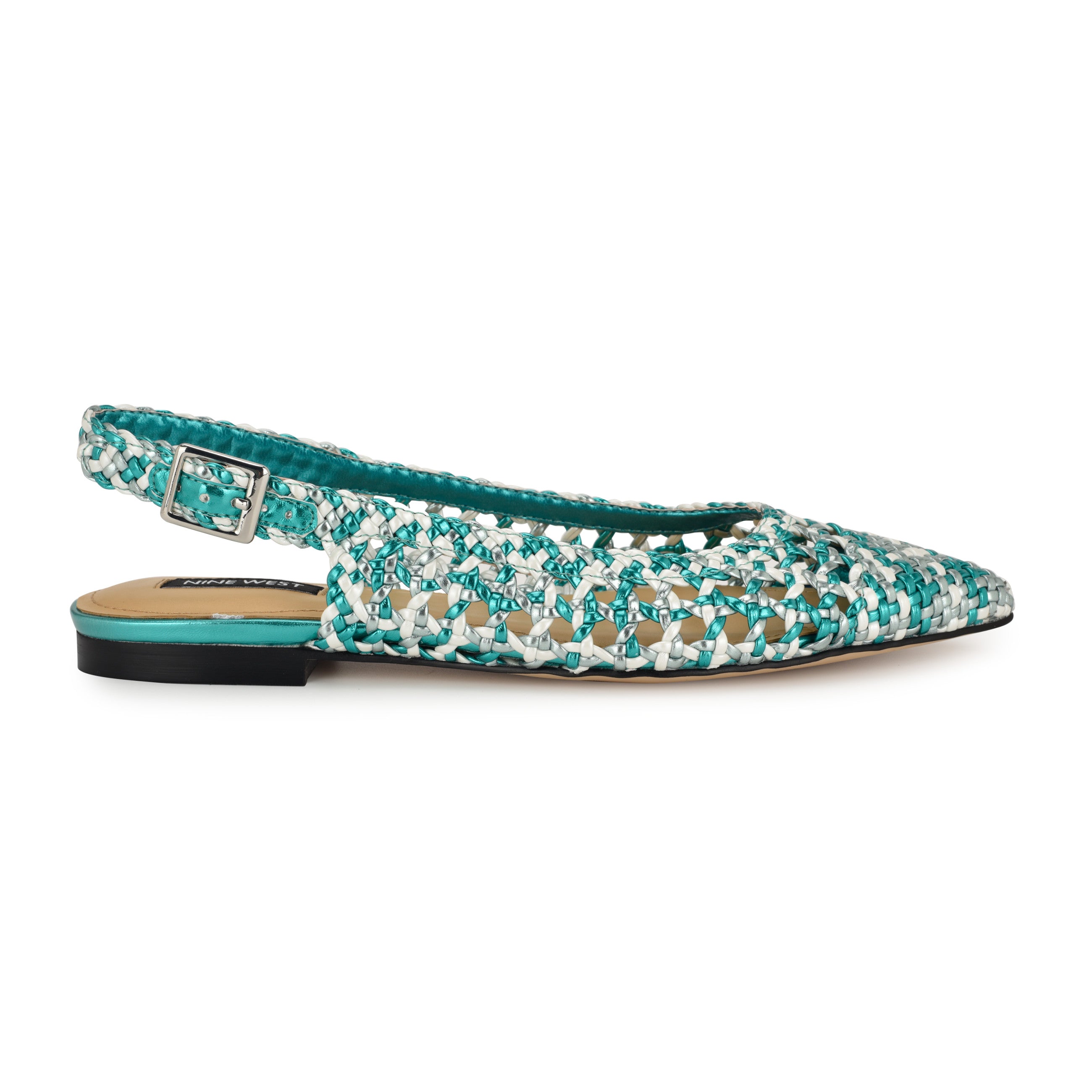 Soel Woven Slingback Flats