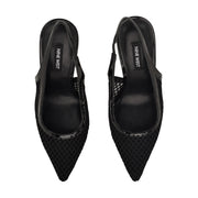 Jermain Mesh Slingback Pumps