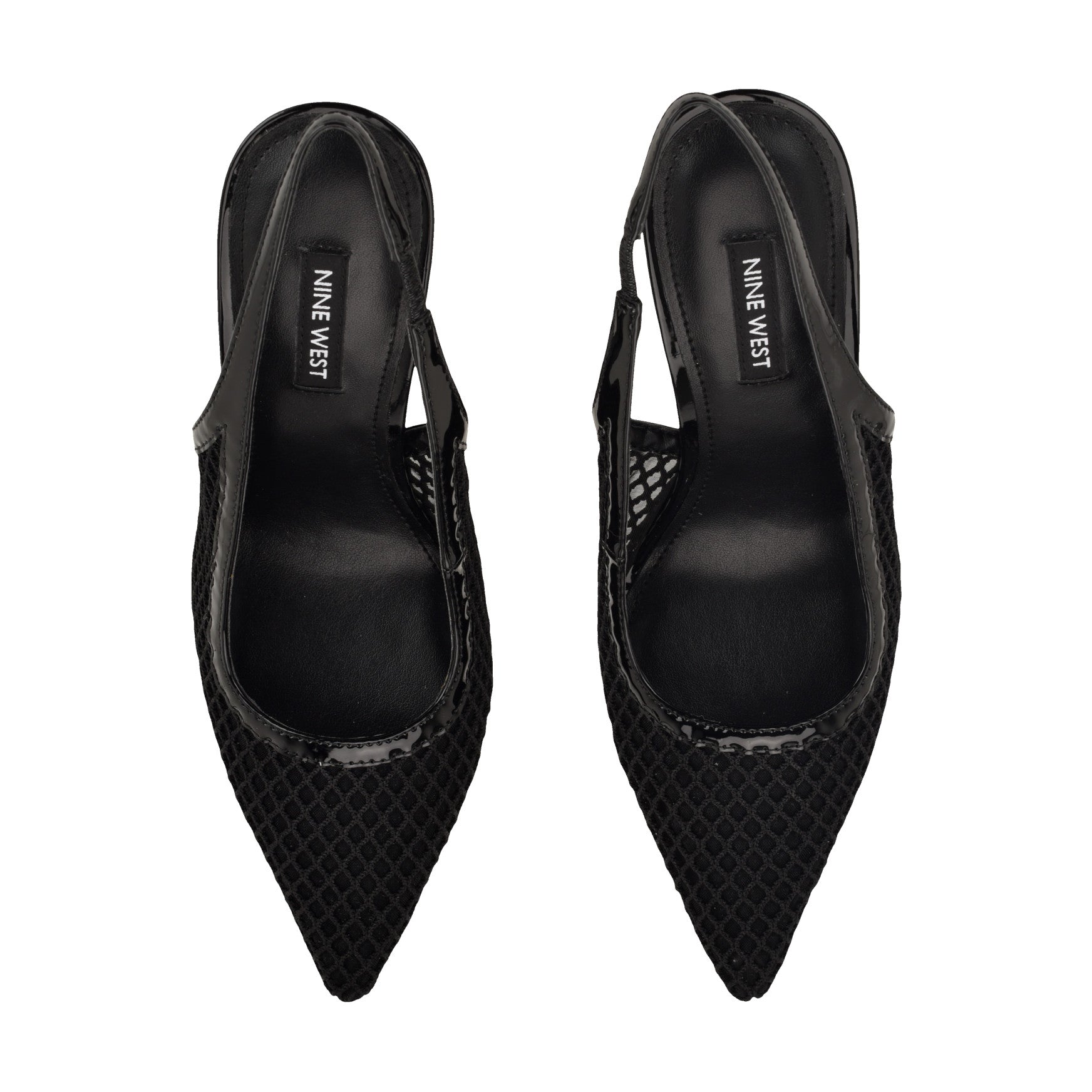 Jermain Mesh Slingback Pumps