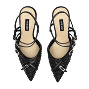 Pertee Strappy Embellished Pumps