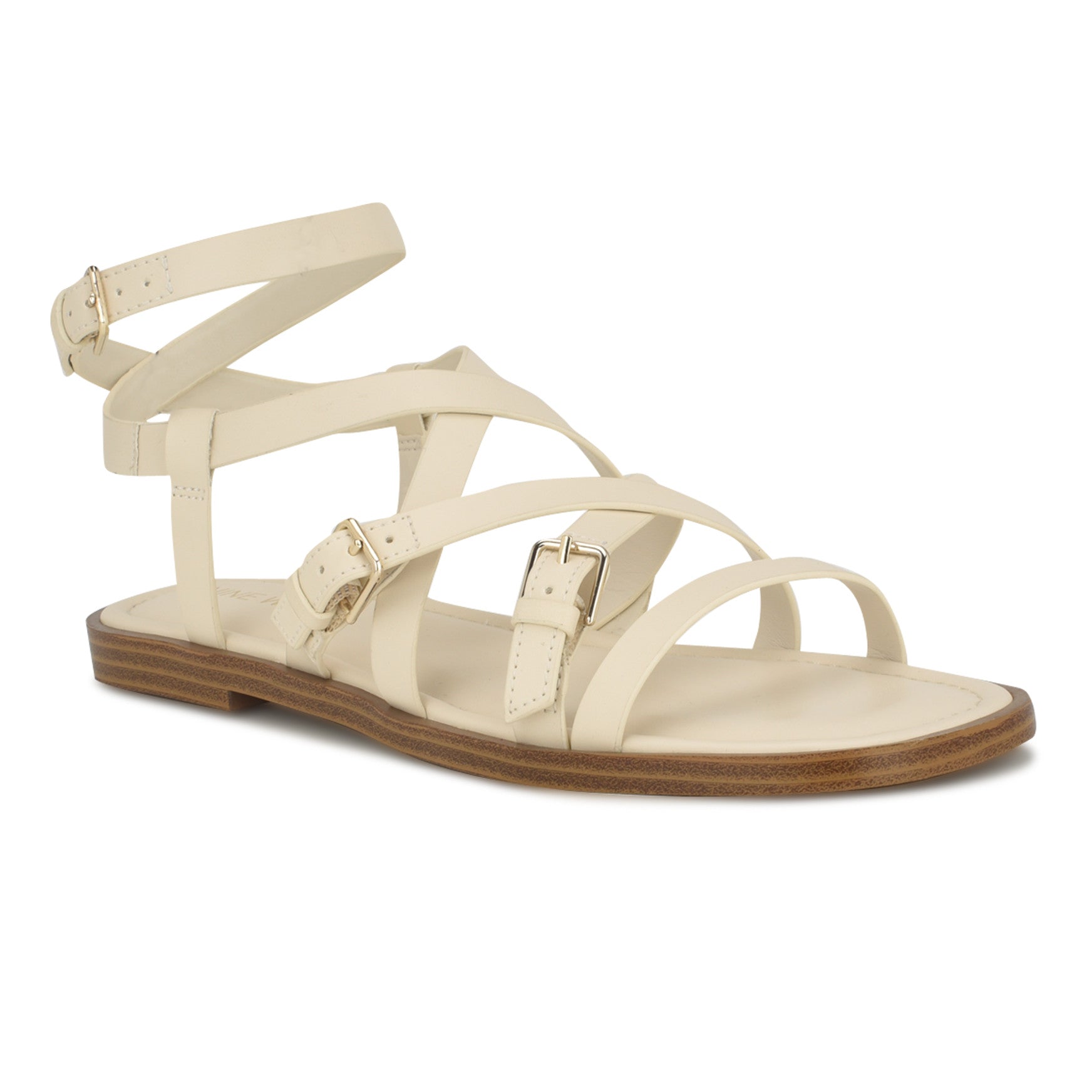 Rulen Flat Strappy Sandals