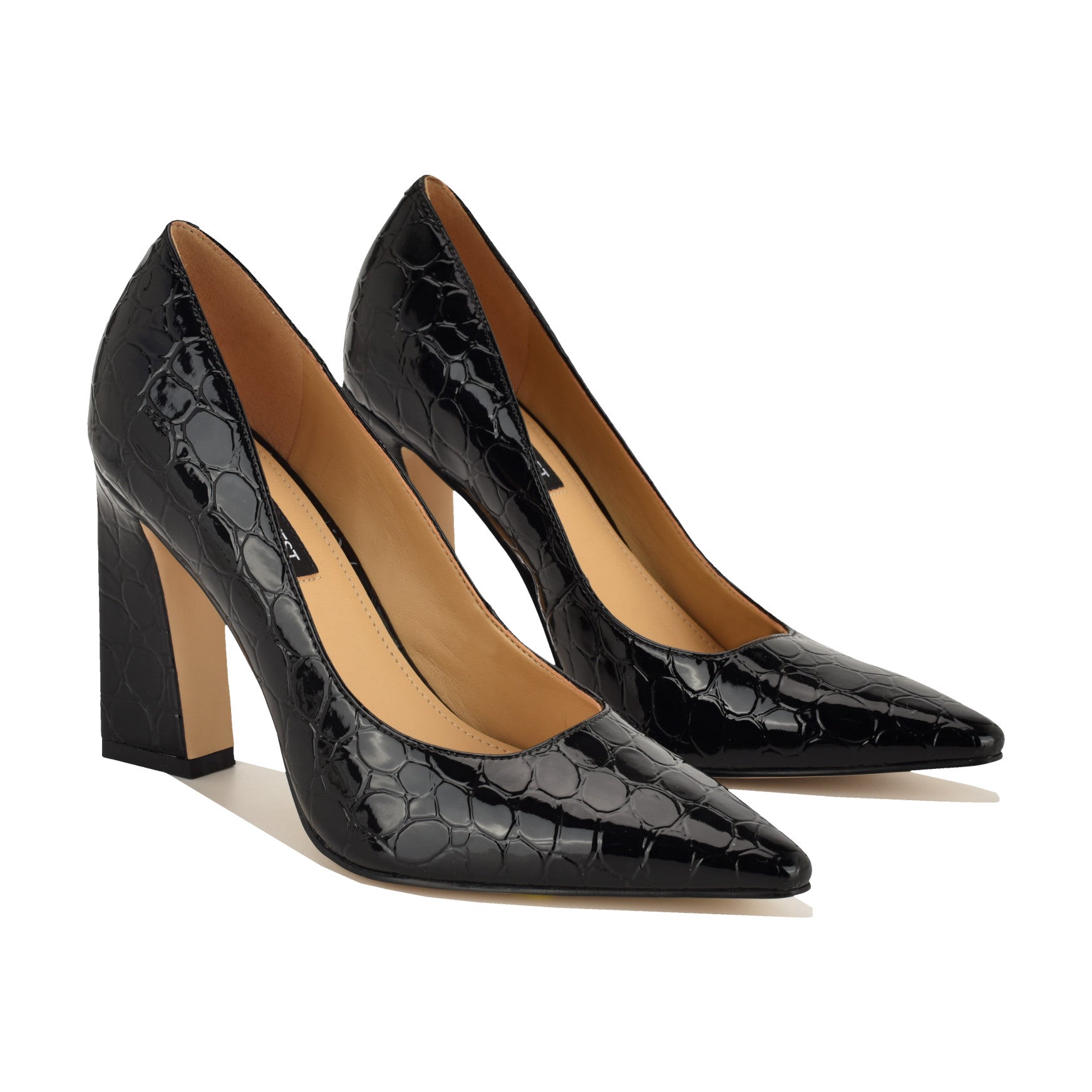 Tamant Block Heel Dress Pumps