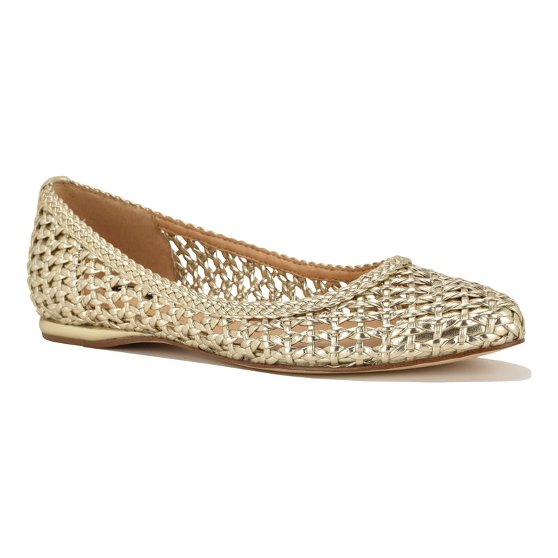 Speakup Almond Toe Flats