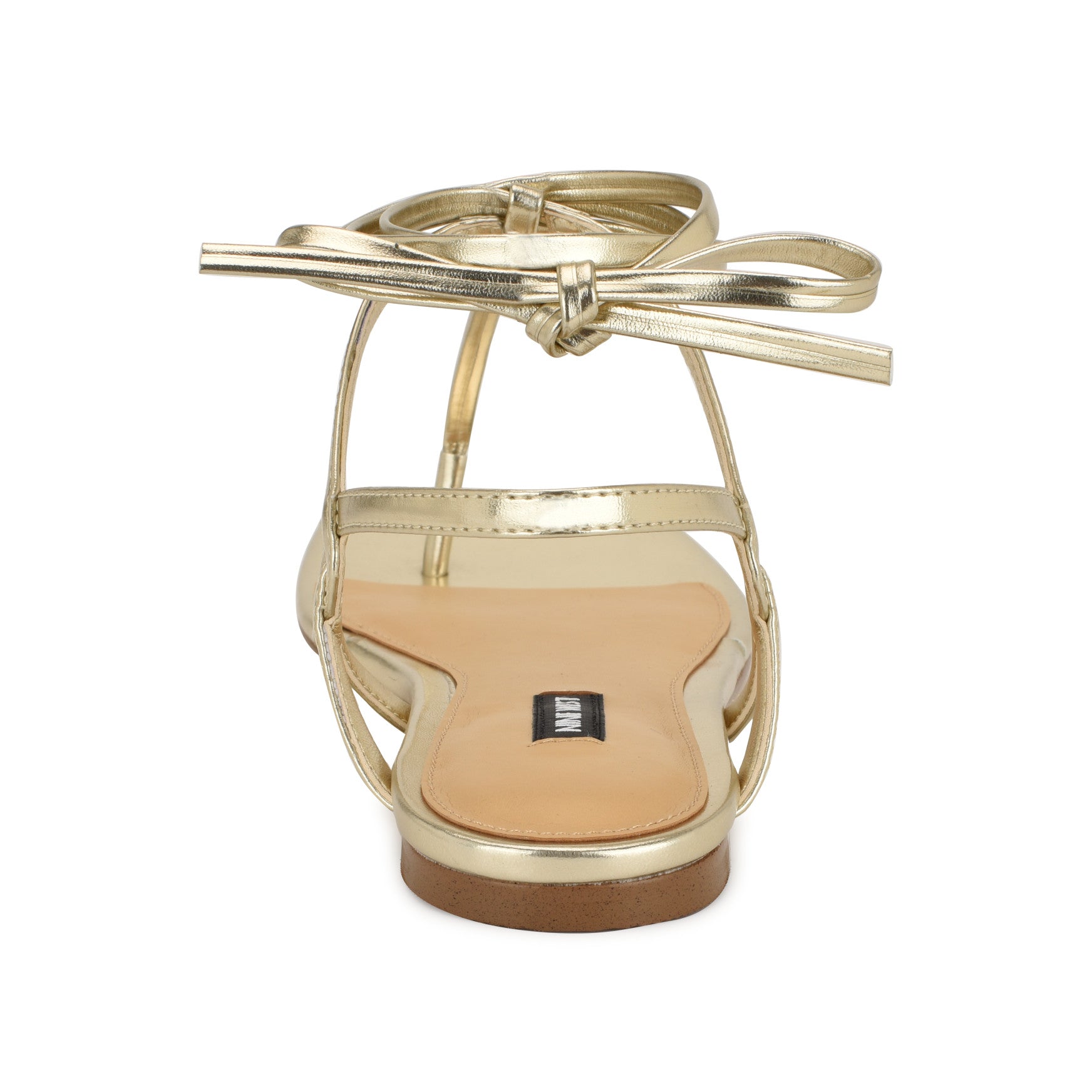 Norta Ankle Wrap Thong Sandals