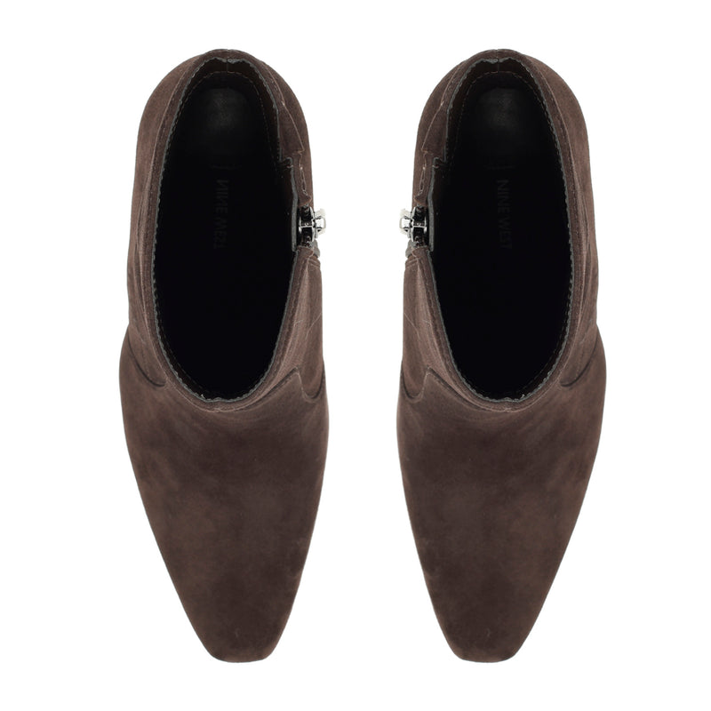 Halla Leather Ankle Booties