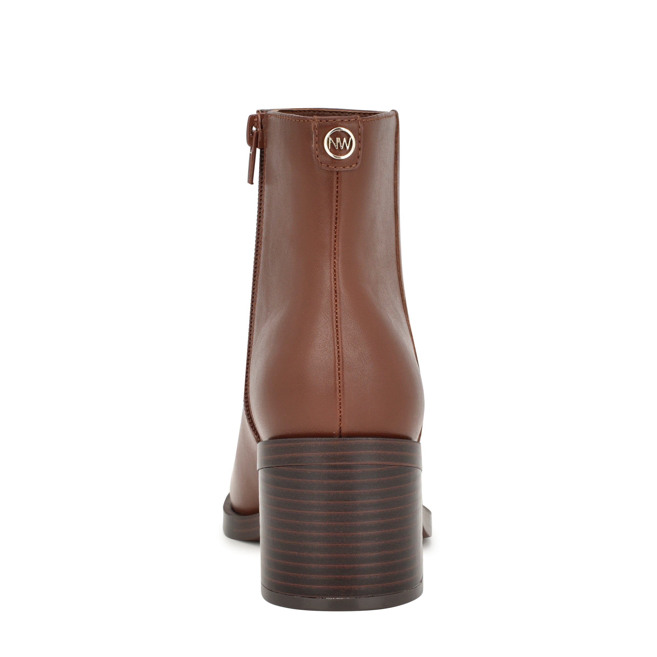 Nine west booties brown Clearance