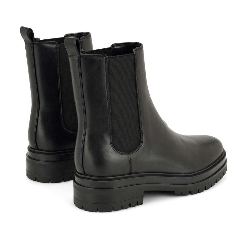 Loresa Lug Sole Leather Booties