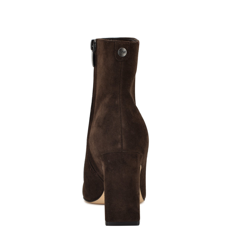 Reraye Block Heel Ankle Booties