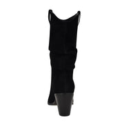 Kadon Leather Tailored Slouch Boots