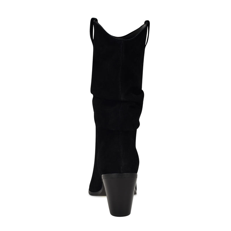 Kadon Leather Tailored Slouch Boots