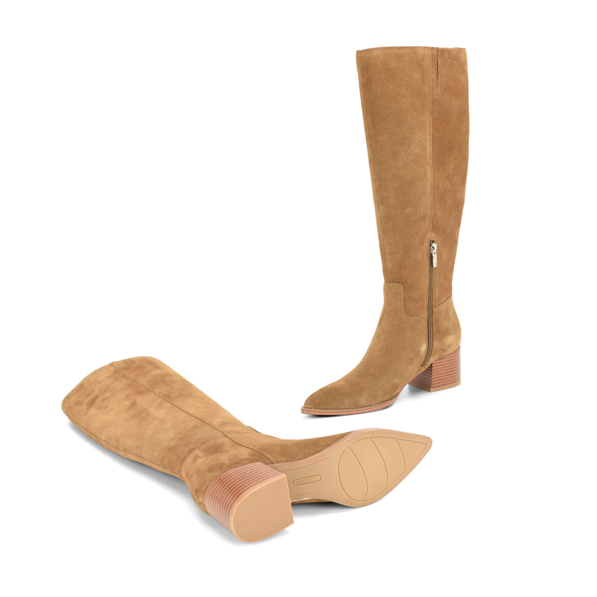 Bridgit Wide Calf Leather Boots