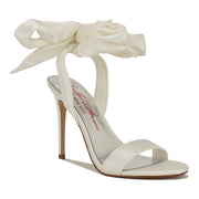 Mmonroe Ankle Wrap Satin Sandals