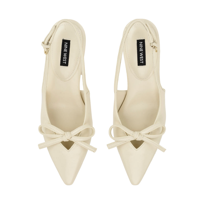 Lyrical Bow Slingback Pumps