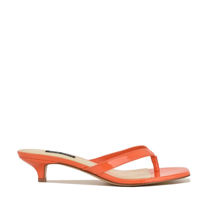 Cassa Thong Kitten Heel Sandals