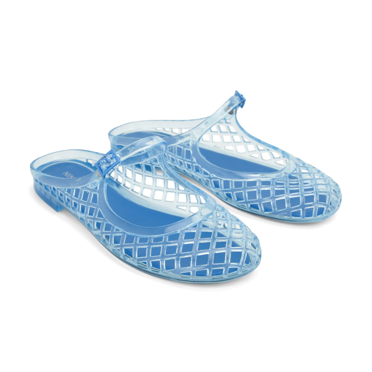 Yunny Jelly Mule Flats
