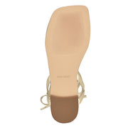 Norta Ankle Wrap Thong Sandals
