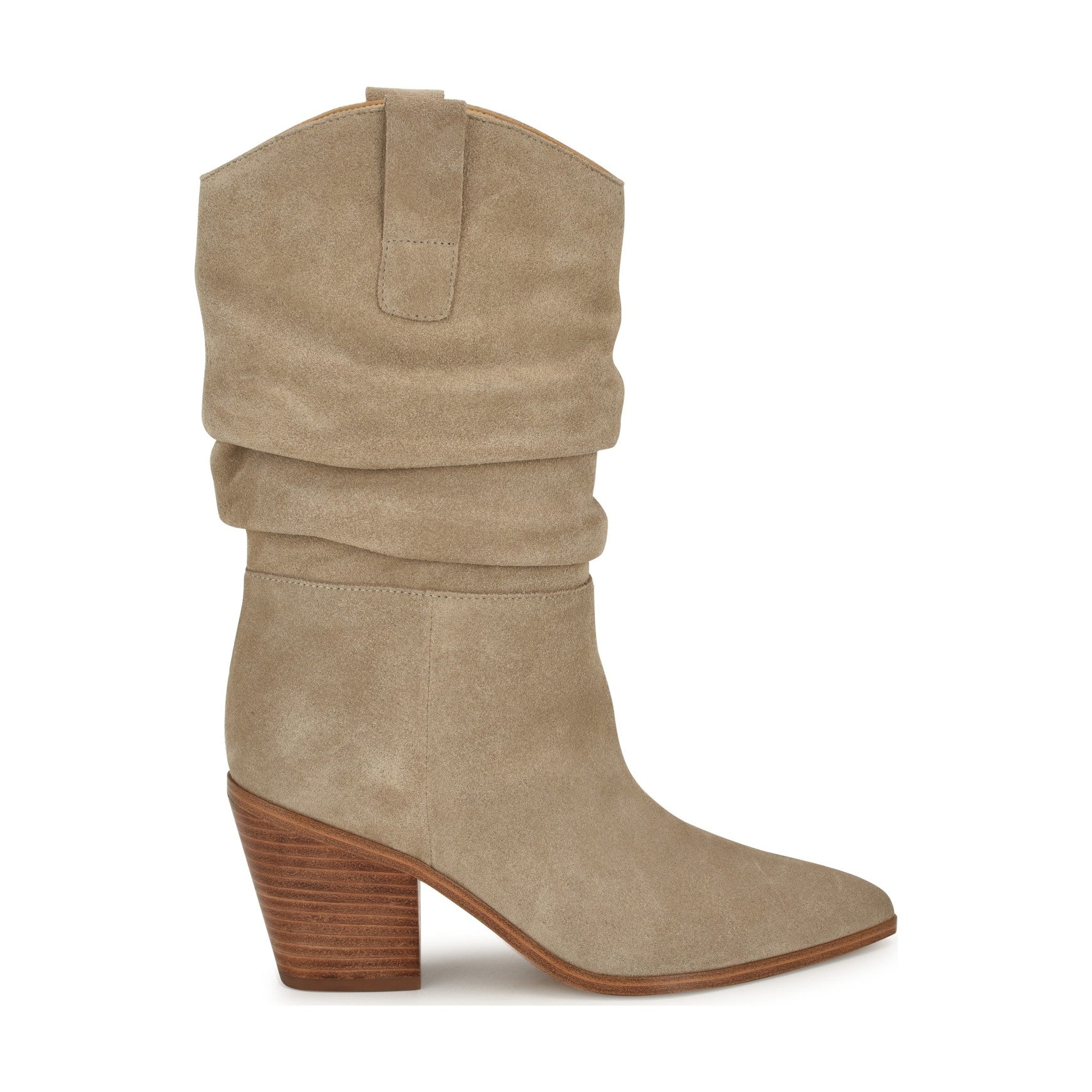 Kadon Leather Tailored Slouch Boots