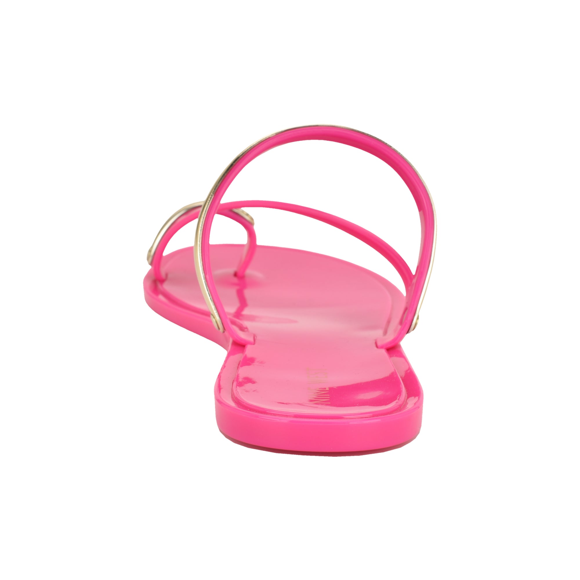 Seashell Jelly Flat Sandals