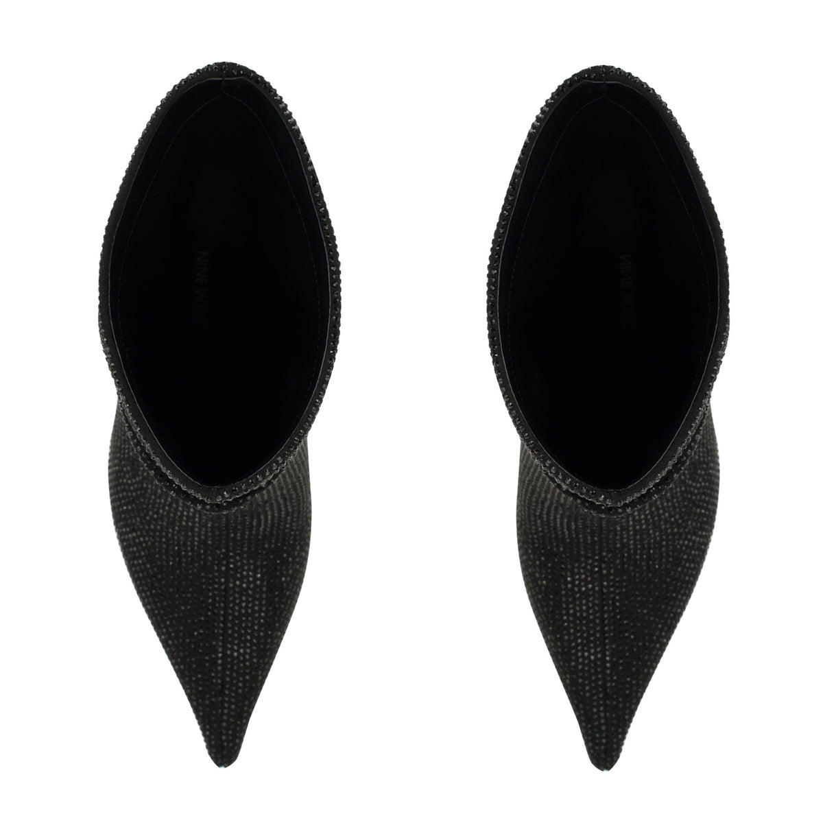 Glamsta Rhinestone Slouch Booties