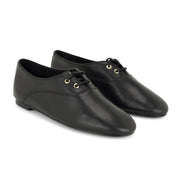 Jazzy Leather Oxford Flats