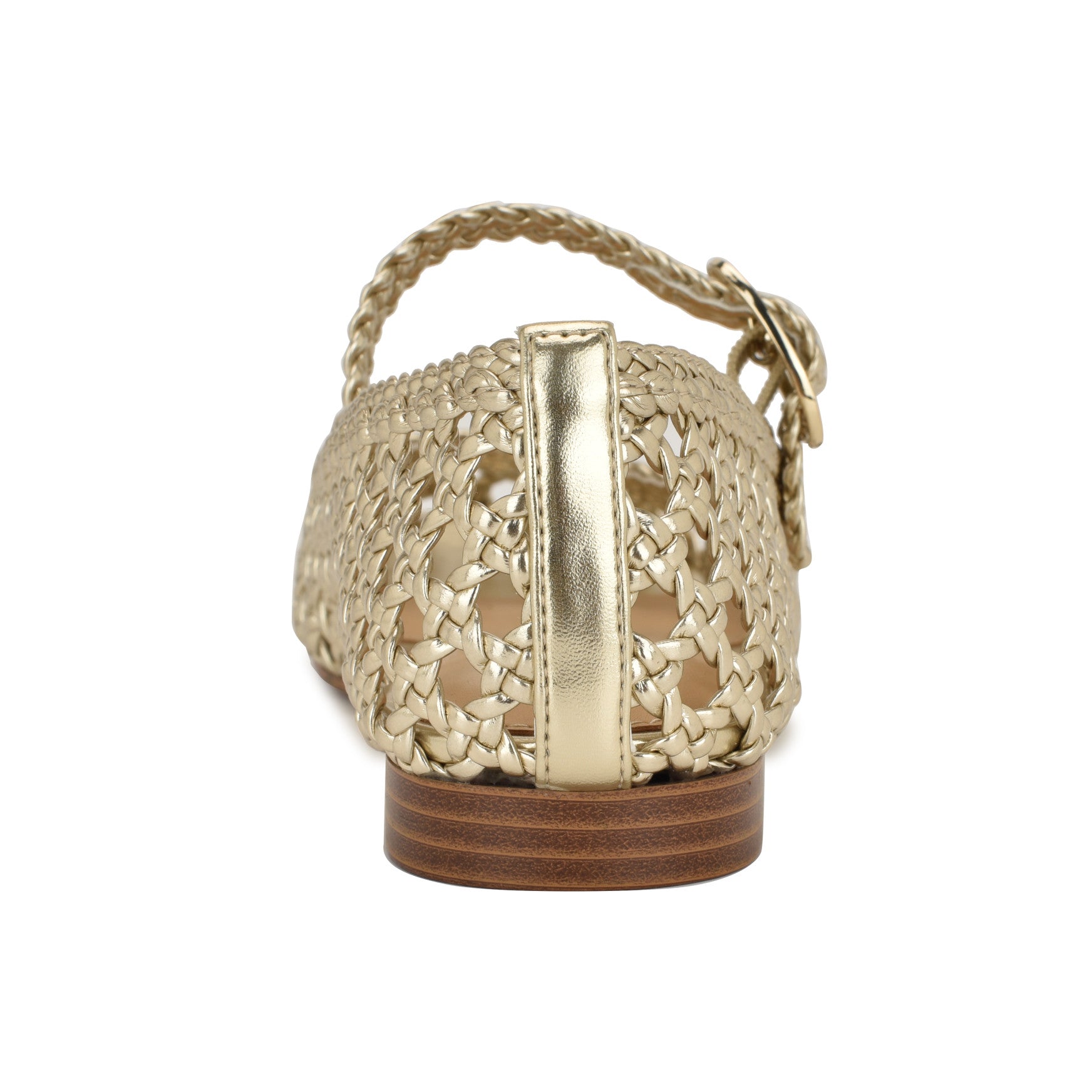 Halie Woven Mary Jane Flats