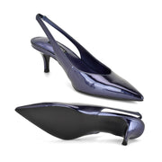 Cassy Kitten Heel Slingback Pumps