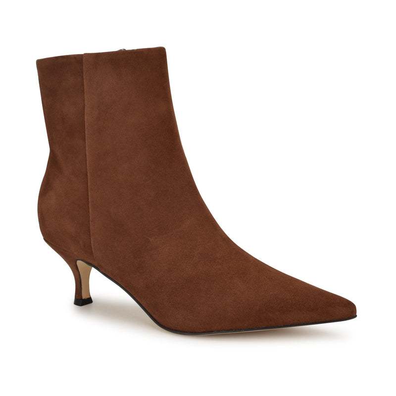 Nine West Symba Dress Ankle Booties - Suede Nine West Symba Dress Ankle Booties - Suede