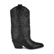 Ringer Detailed Western Boots