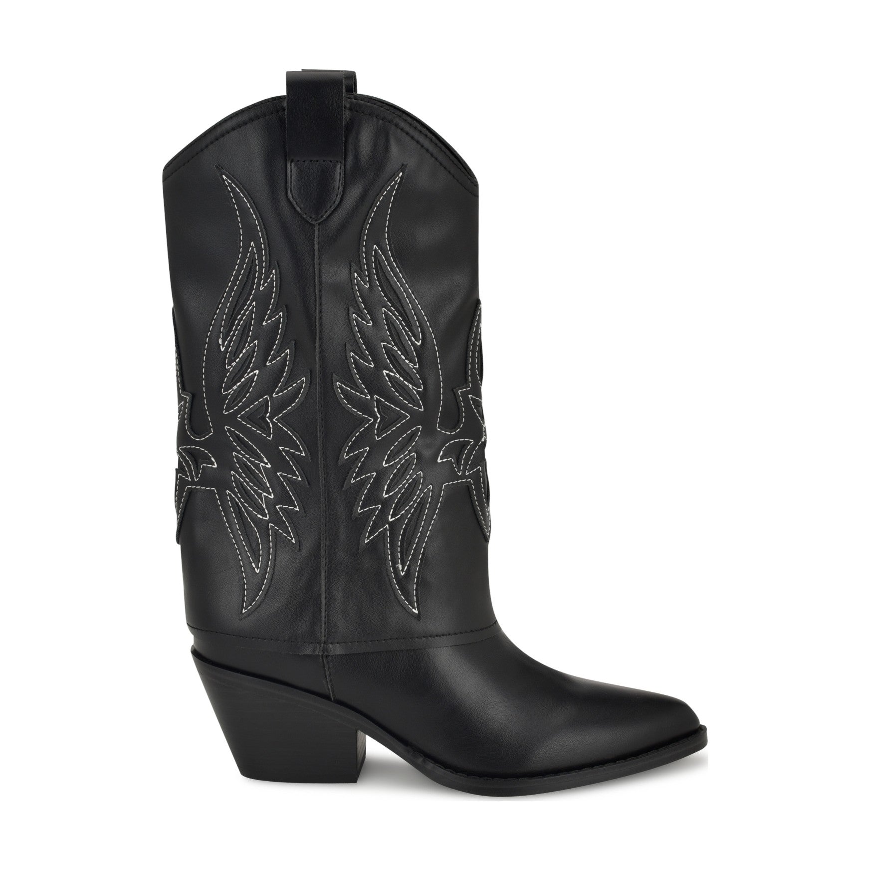 Ringer Detailed Western Boots