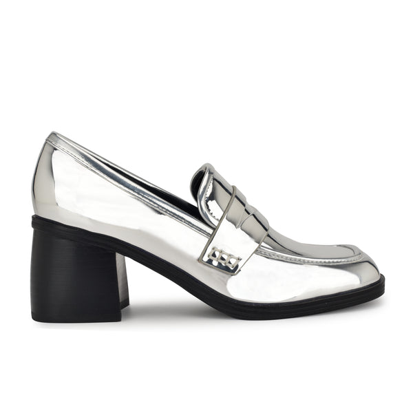 未使用 Her lip to*Medallion Heel Loafer 24 未使用 Her lip to*Medallion Heel Loafer 24 Black & White