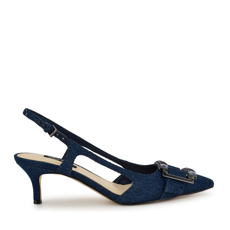 Neeri Pointy Toe Slingbacks