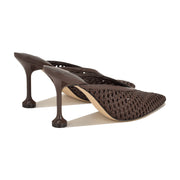 Grasso Woven Mule Pumps