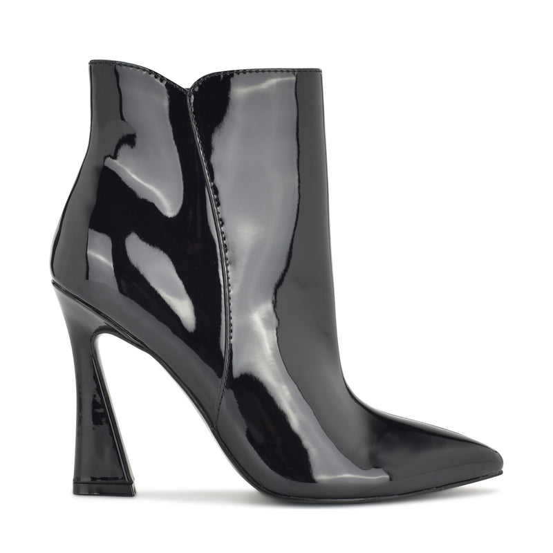 Nine West Torrie Bootie | Women's | Black Patent | Size 7.5 | Boots Nine West Torrie Bootie | Women's | Black Patent | Size 7.5 | Boots