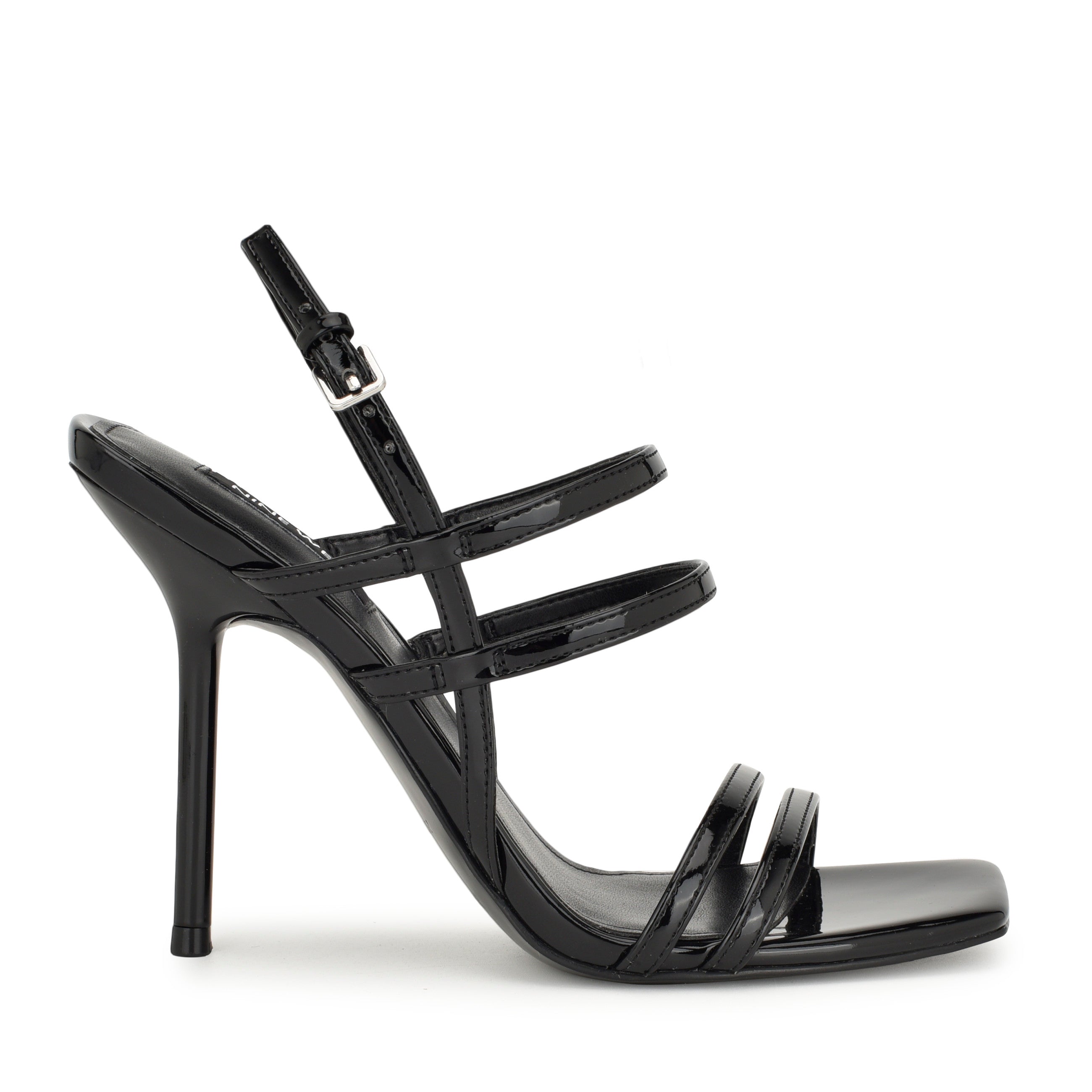 Zara black outlet strappy sandals