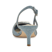 Neeri Pointy Toe Slingbacks