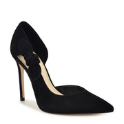 Fhalon Bow d'Orsay Pointy Toe Pumps