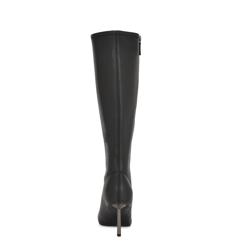 nine west black dress boots Nine West Zeran Boot | Women's | Black Suede | Size 10
