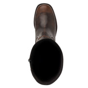 Broklyn Block Heel Casual Leather Boots