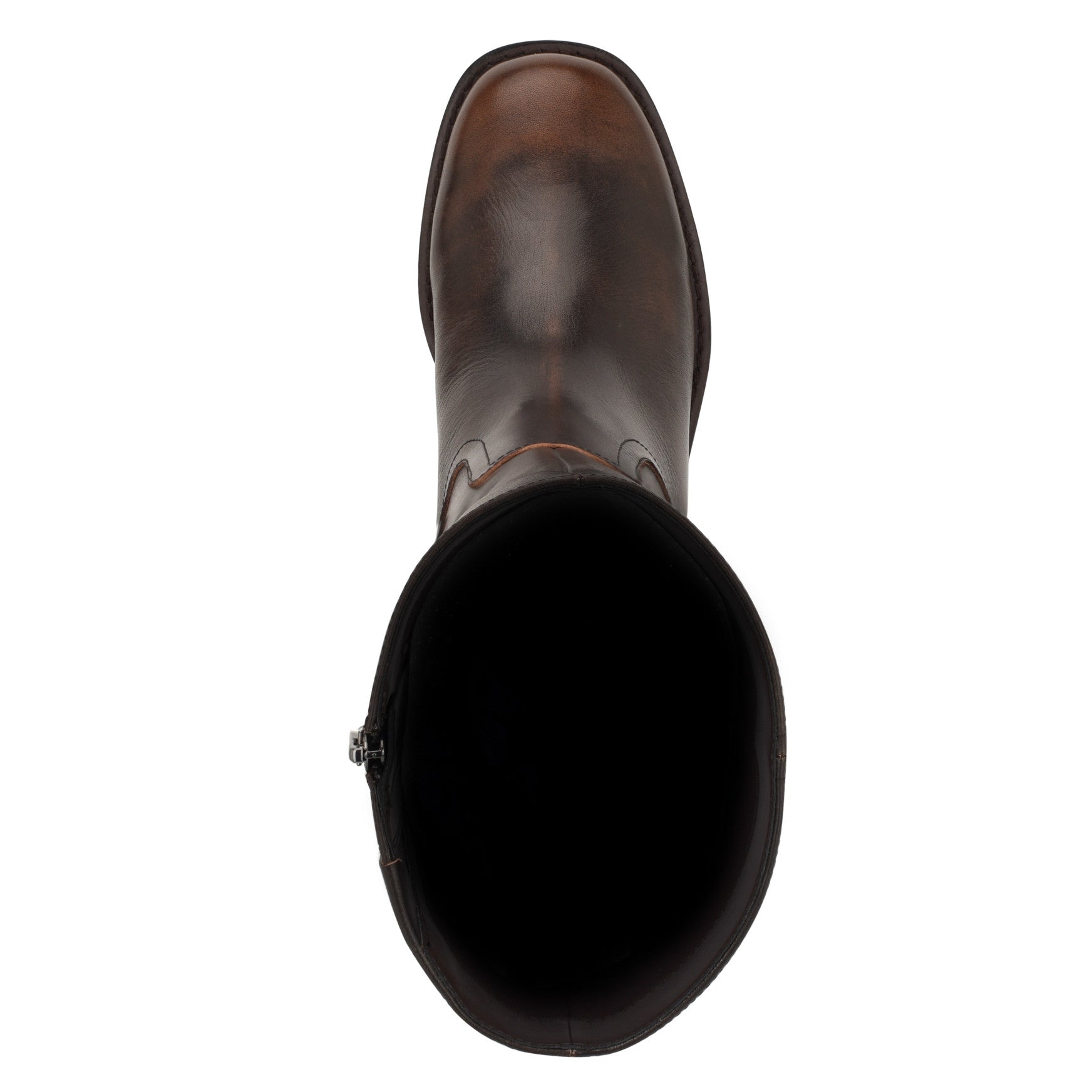 Broklyn Block Heel Casual Leather Boots