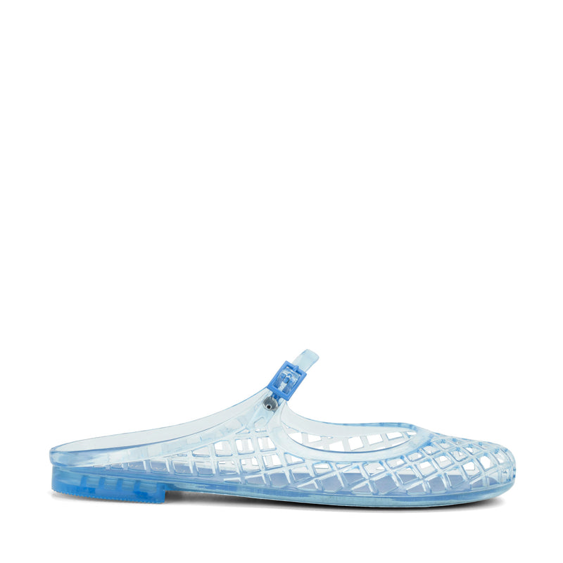 Yunny Jelly Mule Flats