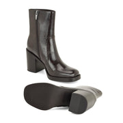 Boston Block Heel Booties