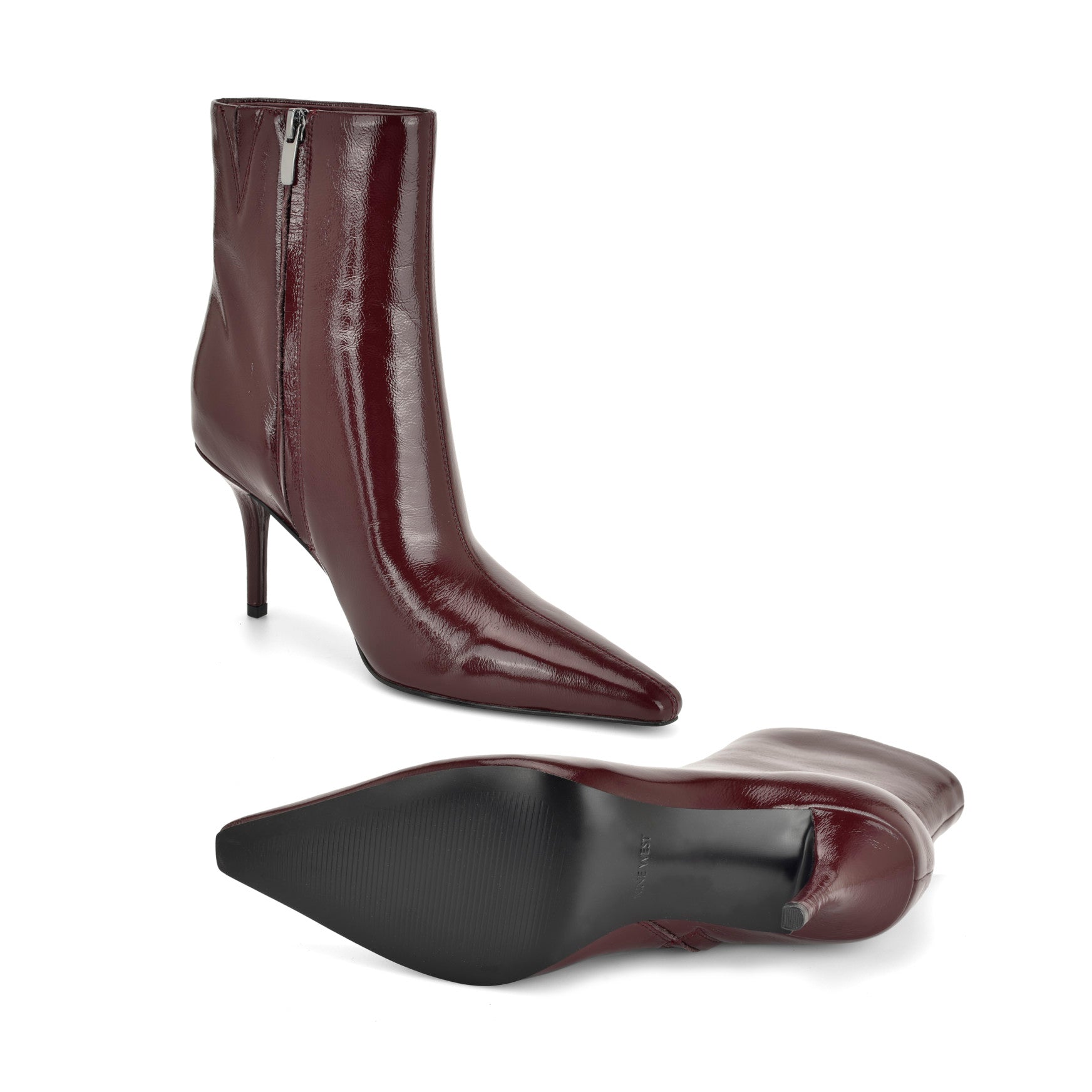Ohmy Dress Ankle Leather Booties