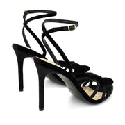 Queana Velvet Bow Sandals