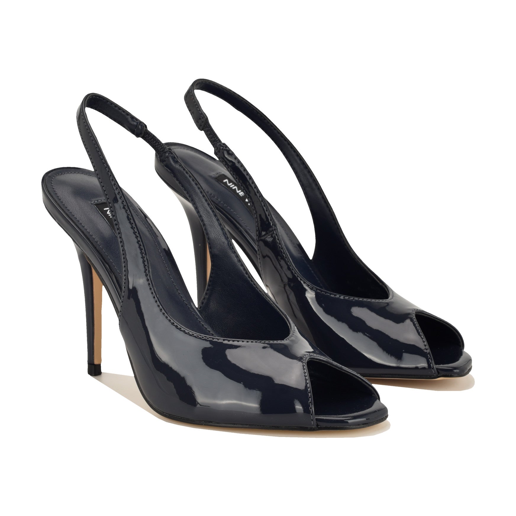 Pretta Peep Toe Slingback Pumps