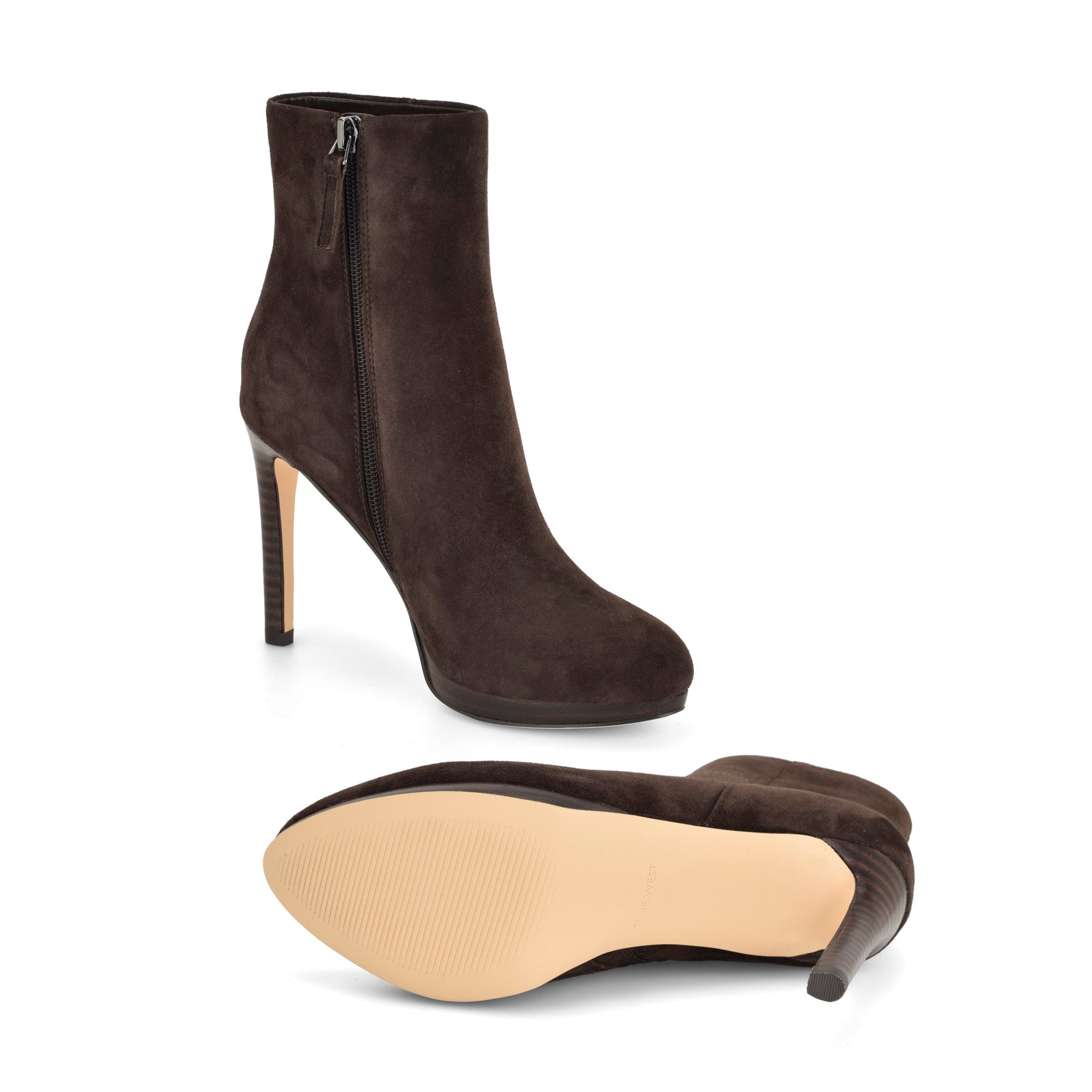 Quanette Platform Leather Booties